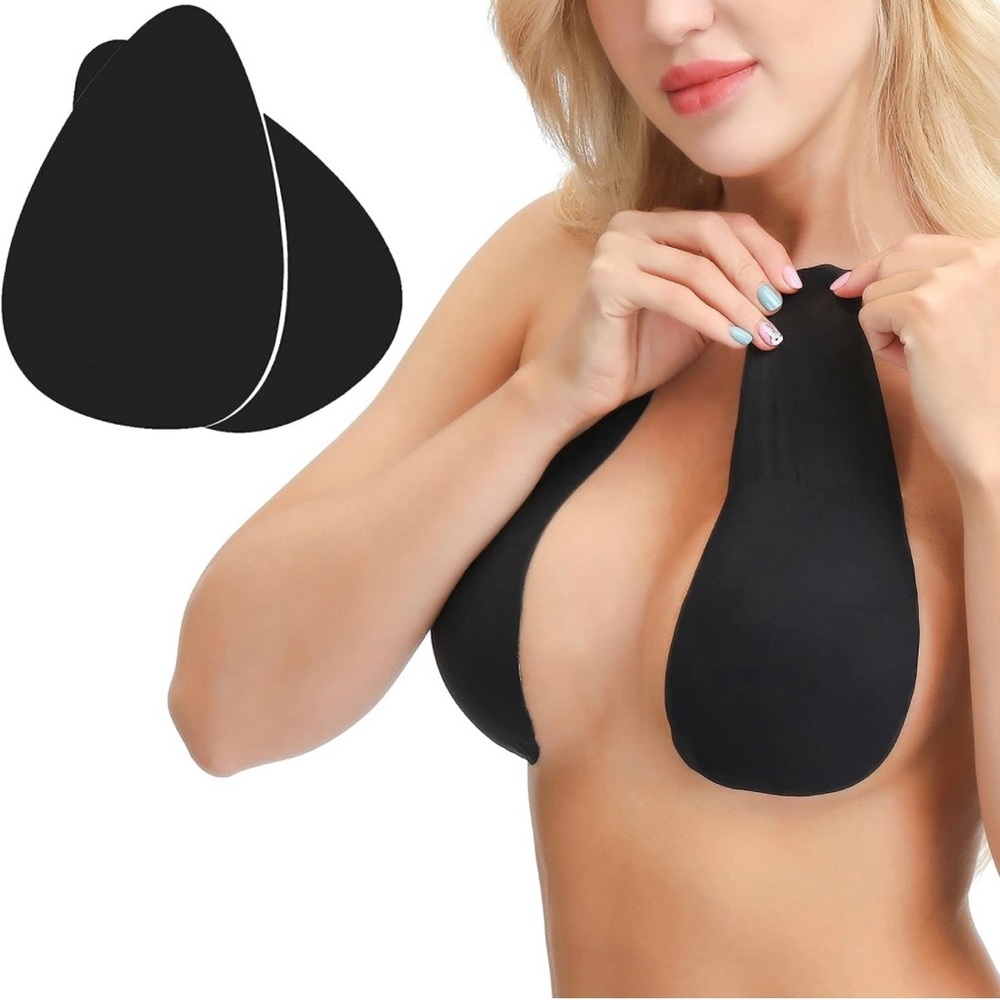 New! Breast Lift Tape Adhesive Sticky Push Up Bra for A-E Cup, Large Breast